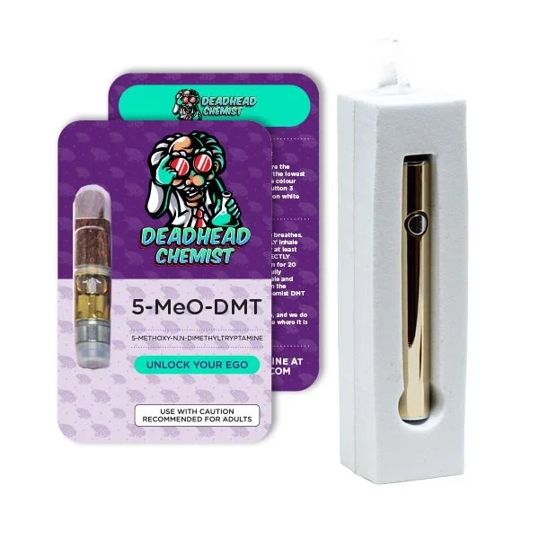 5-Meo-DMT(Cartridge and Battery) .5mL Deadhead Chemist 5-Meo-DMT(Cartridge and Battery) .5mL Deadhead Chemist
