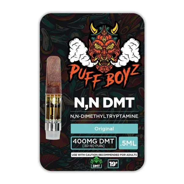 Puff Boyz NN DMT .5ML(400MG) Cartridge – Original Puff Boyz NN DMT .5ML(400MG) Cartridge – Original